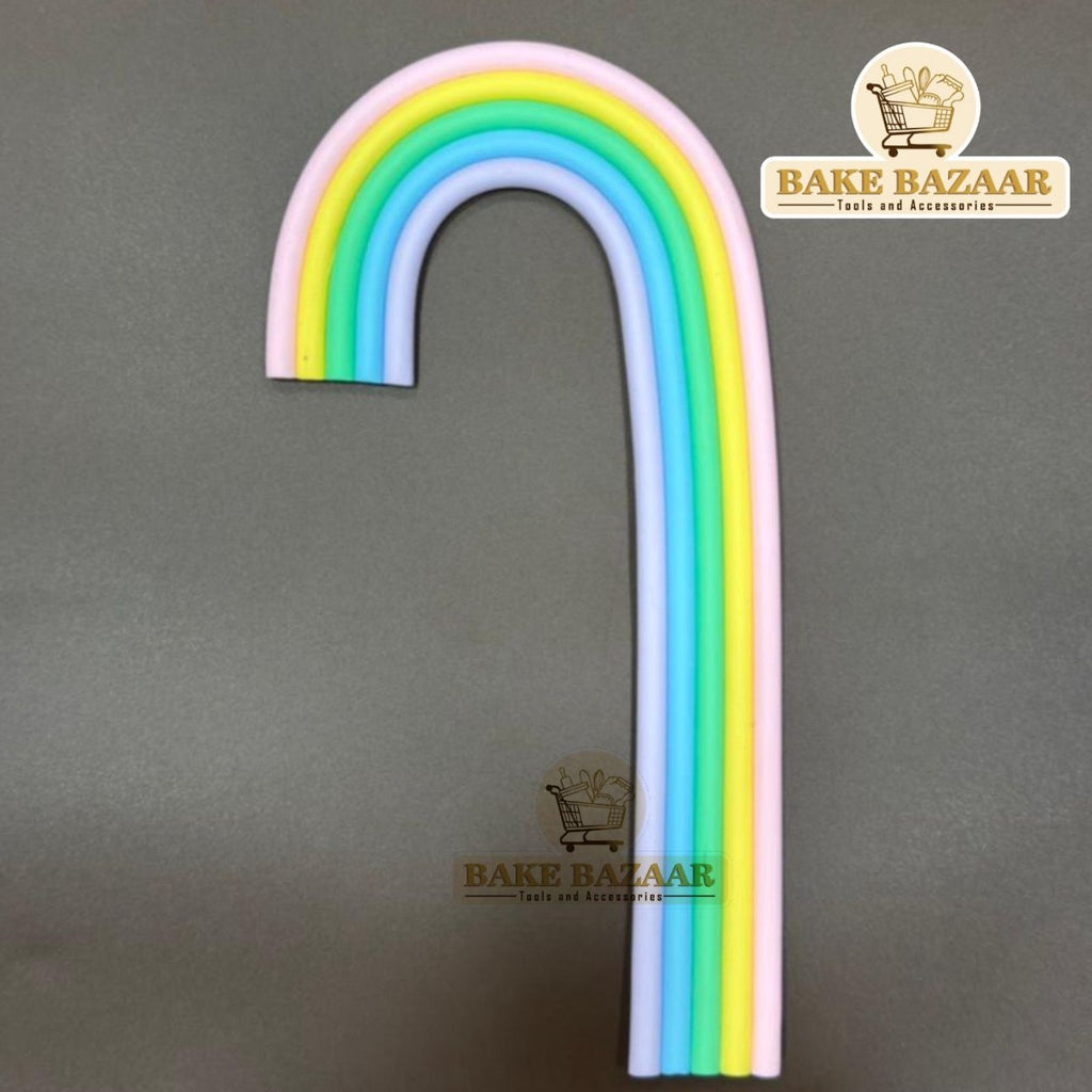 Silicone Rainbow Cake Topper (8)