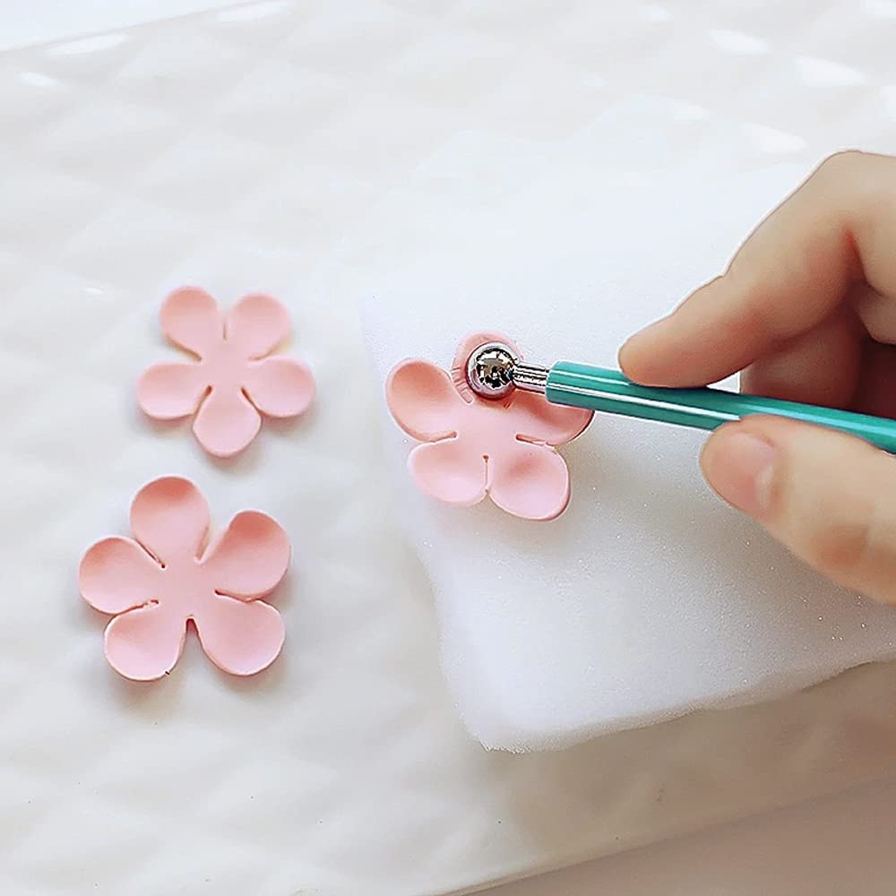 Cake Decorating Metal ball Fondant Tool 4pc set