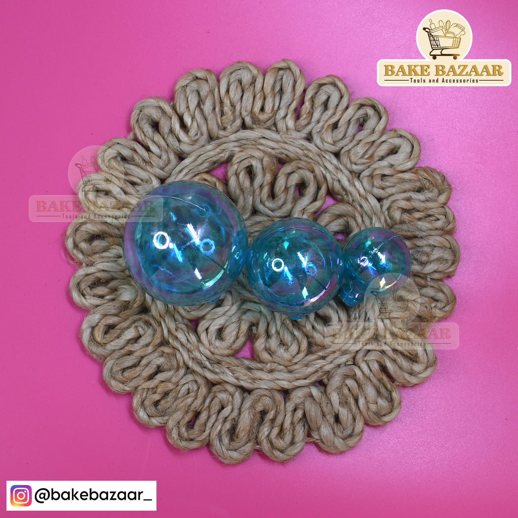 Blue Crystal Faux Ball