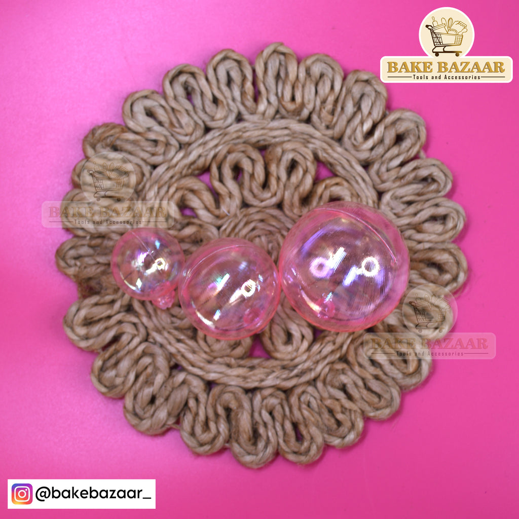 Pink Crystal Faux Ball