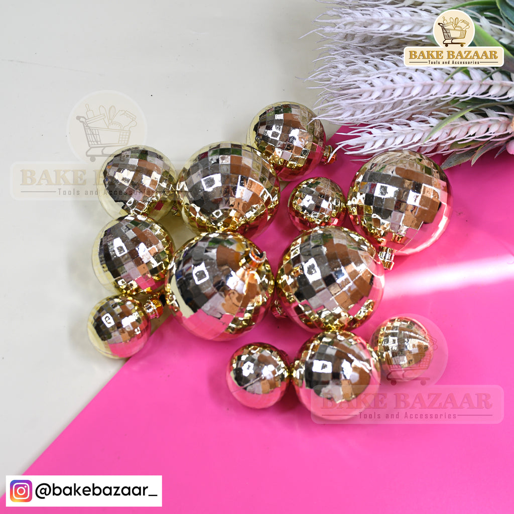 Golden Disco Faux Ball