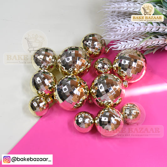 Golden Disco Faux Ball