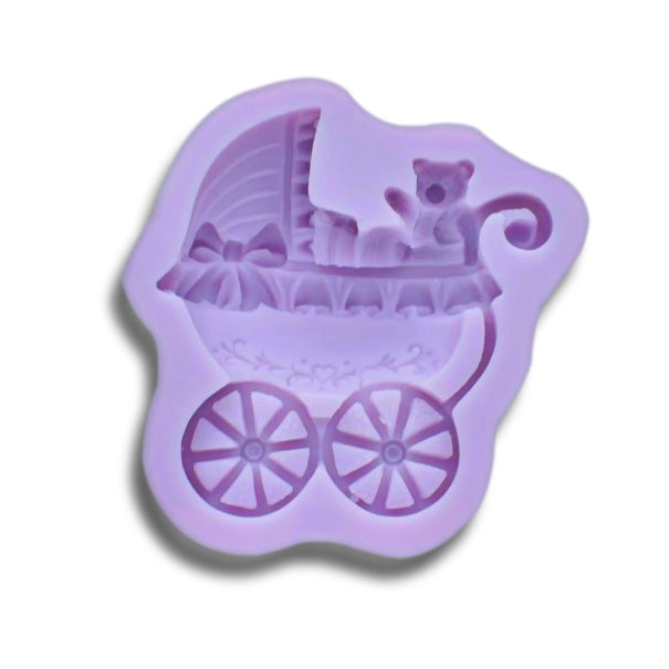 Baby Cart Silicone Fondant Mold