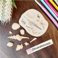 Marine Theme Silicone Seashell Fondant Mold