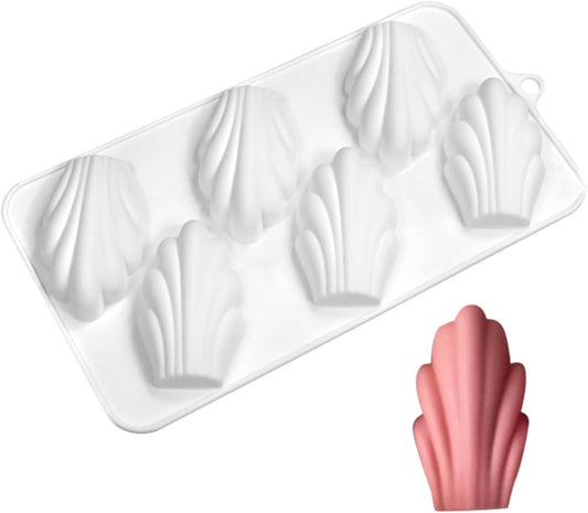 White Savarin Shaped Silicone Mold Fondant Chocolate Mold