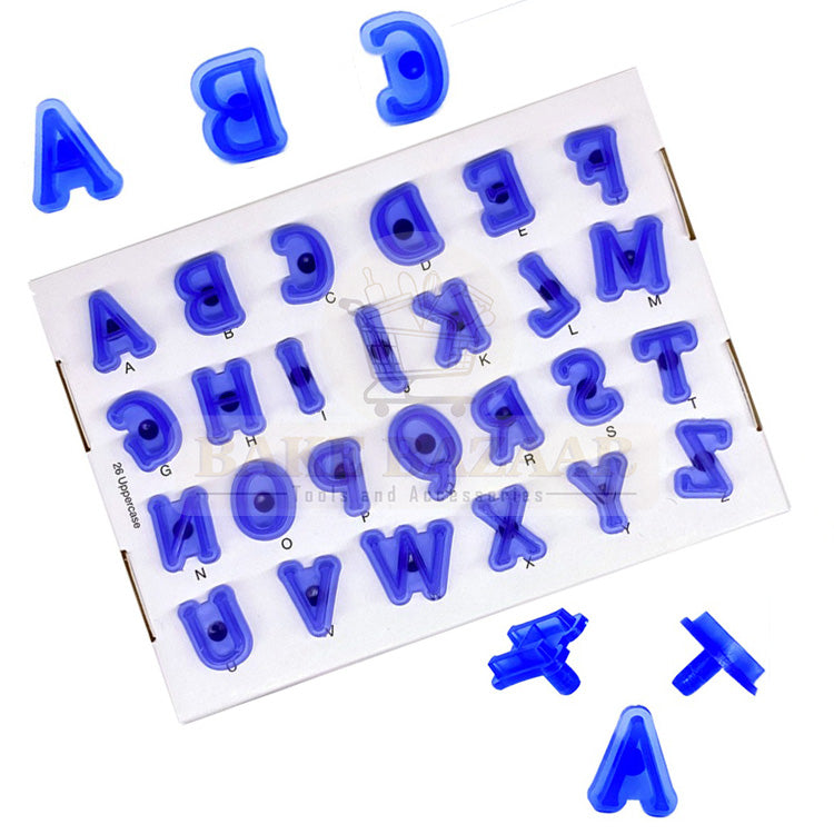 Alphabet Number Letter cookie cutter set