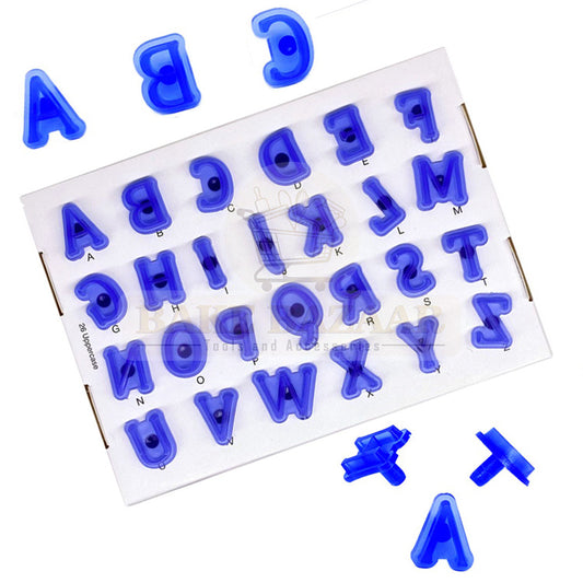 Alphabet Number Letter cookie cutter set