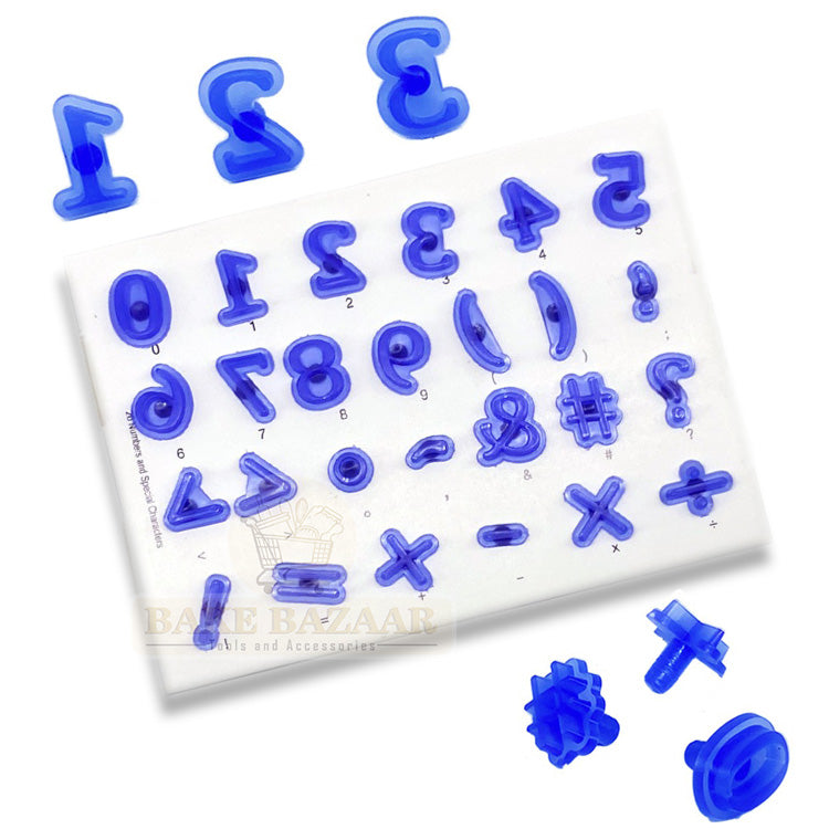 Numeral & Special cookie Cake Stamp Set