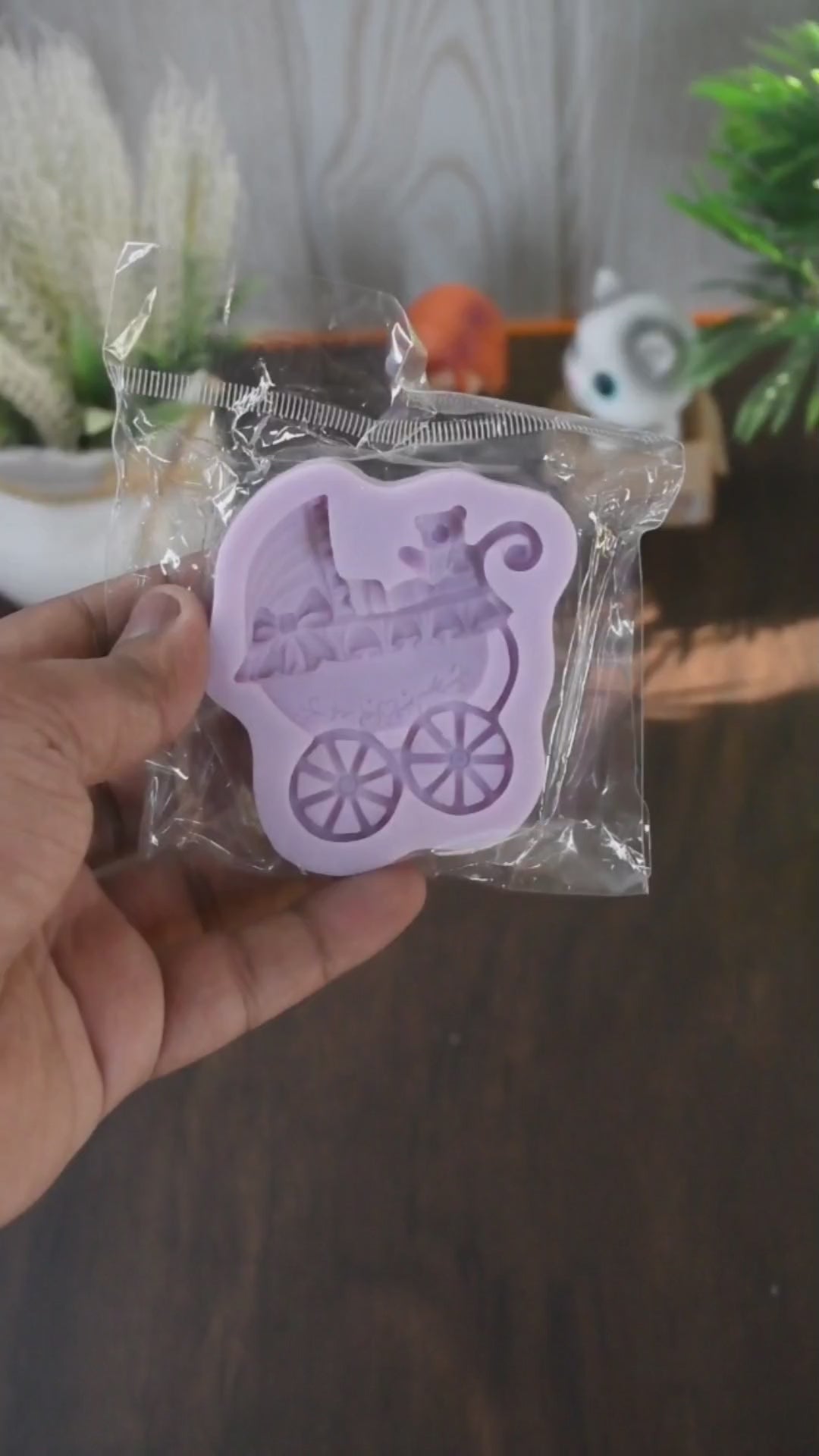 Baby Cart Silicone Fondant Mold